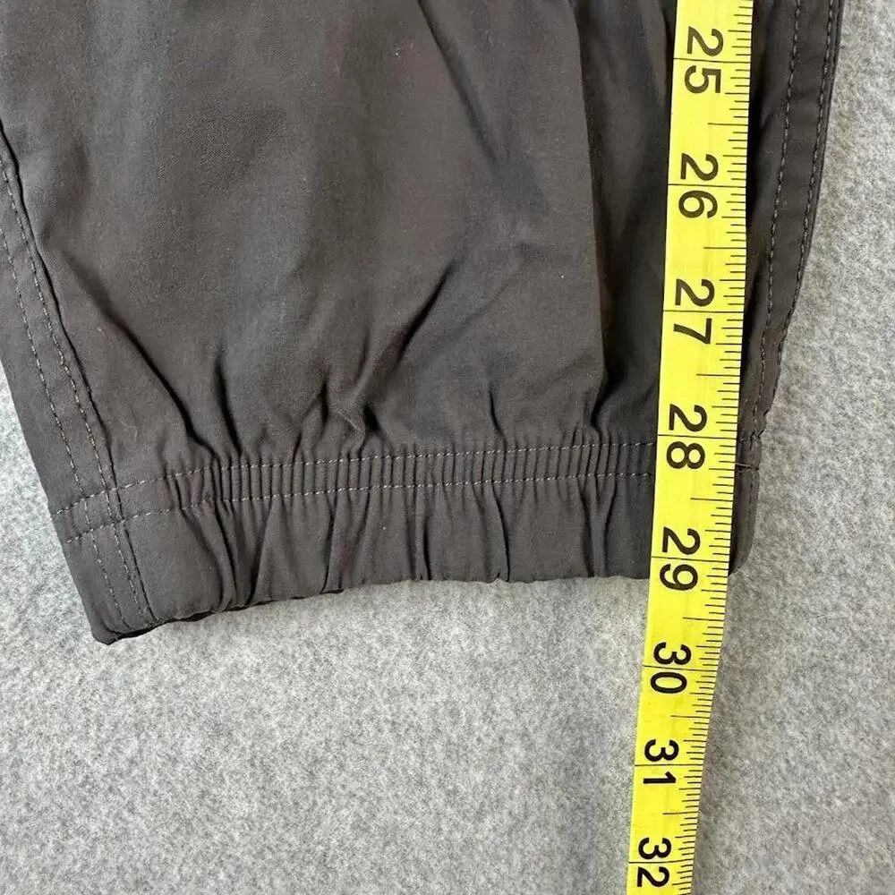 Eddie Bauer Cargo‎ Joggers 38 Gray Tapered Athleisure Stretch 37x29 Hiking